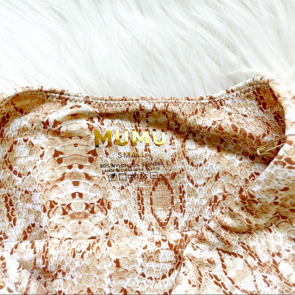 Show Me Your Mumu Palma Bottom Desert Snake Bikini - Picture 7 of 9